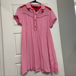 Lazy Oaf Western Roses Dress